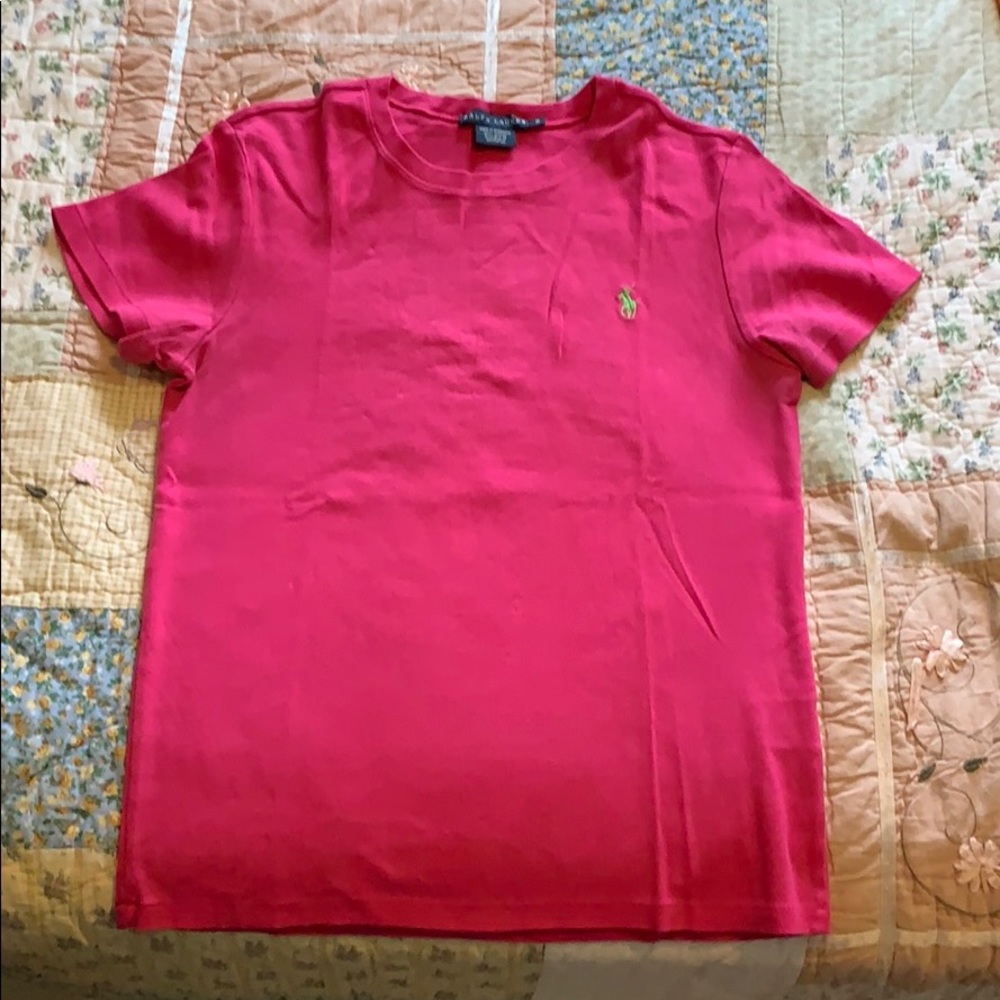 Pink Polo Tee